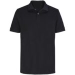Рубашка поло унисекс Pacific, черная