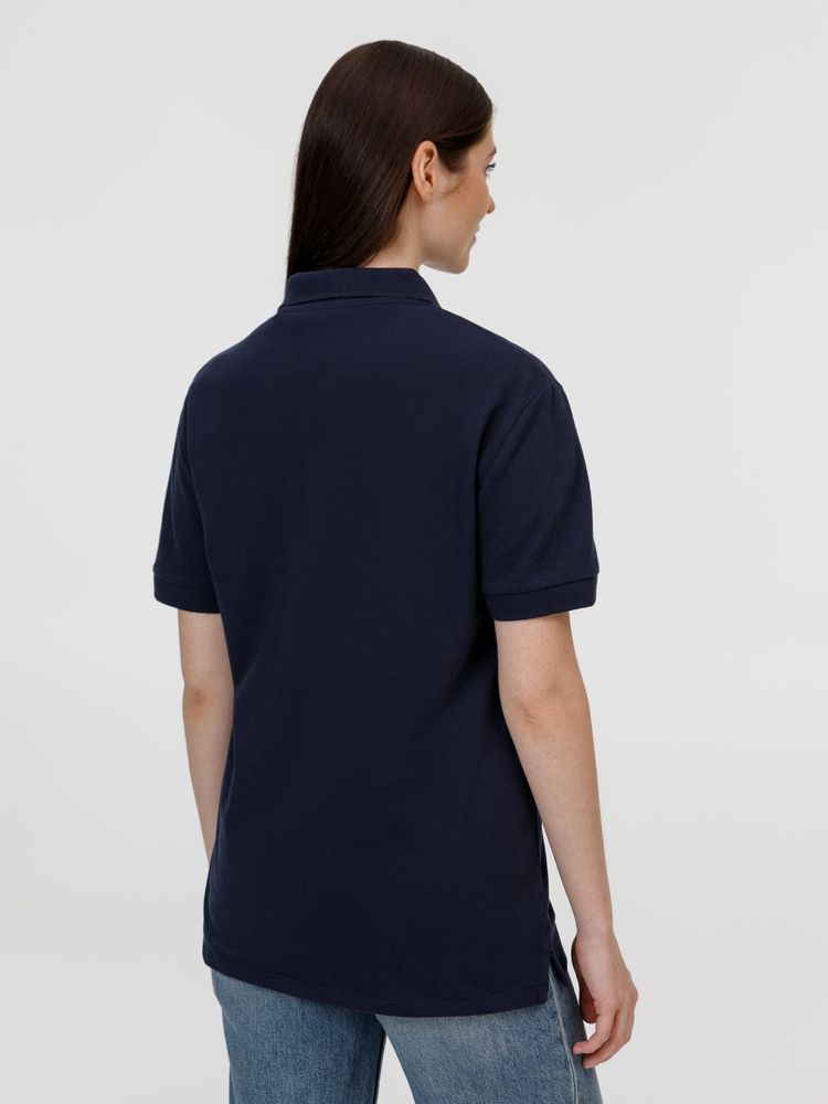 Рубашка поло унисекс Pacific, кобальт (темно-синяя) — изображение 10