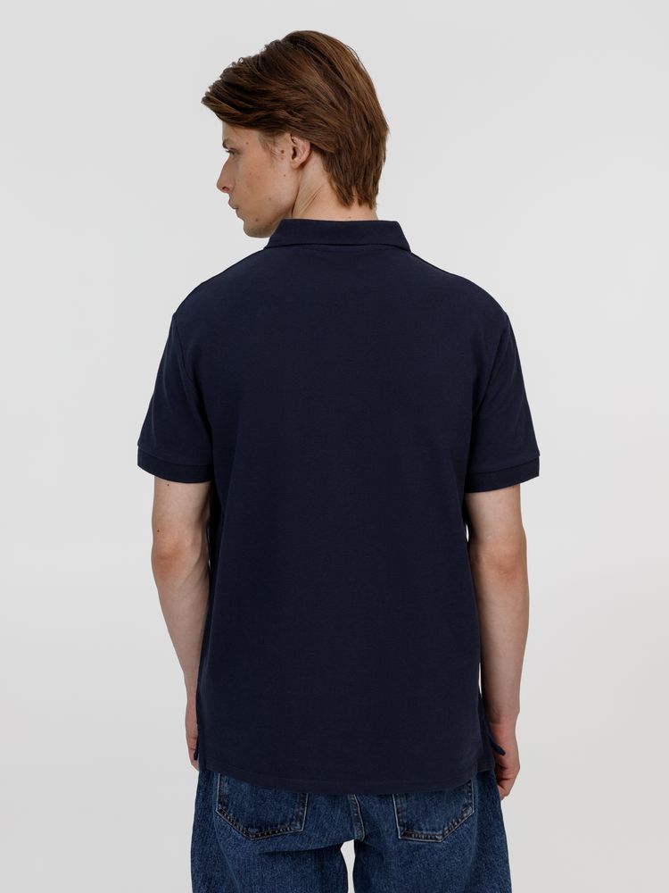 Рубашка поло унисекс Pacific, кобальт (темно-синяя) — изображение 6