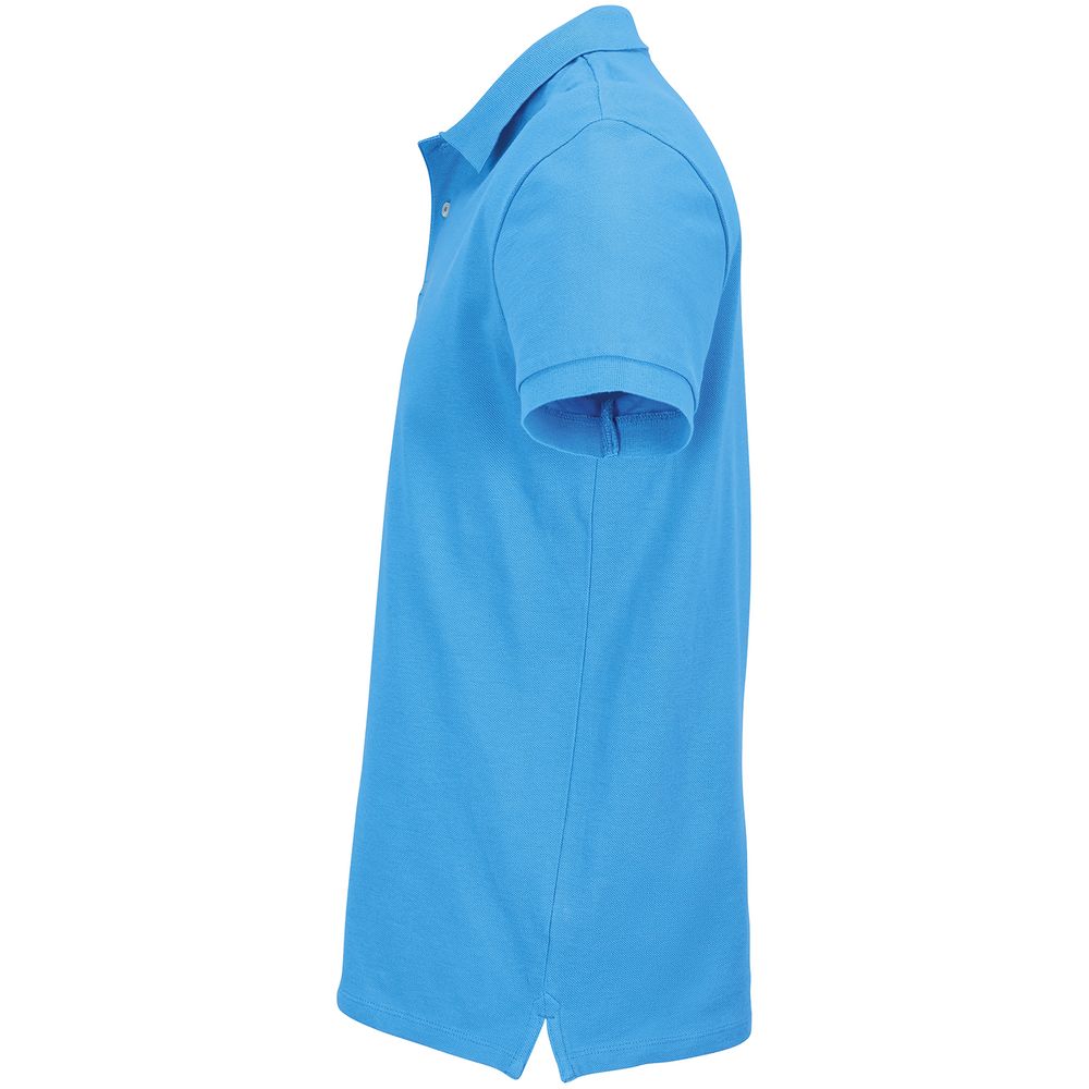 Рубашка поло унисекс Pacific, ярко-бирюзовая — изображение 3