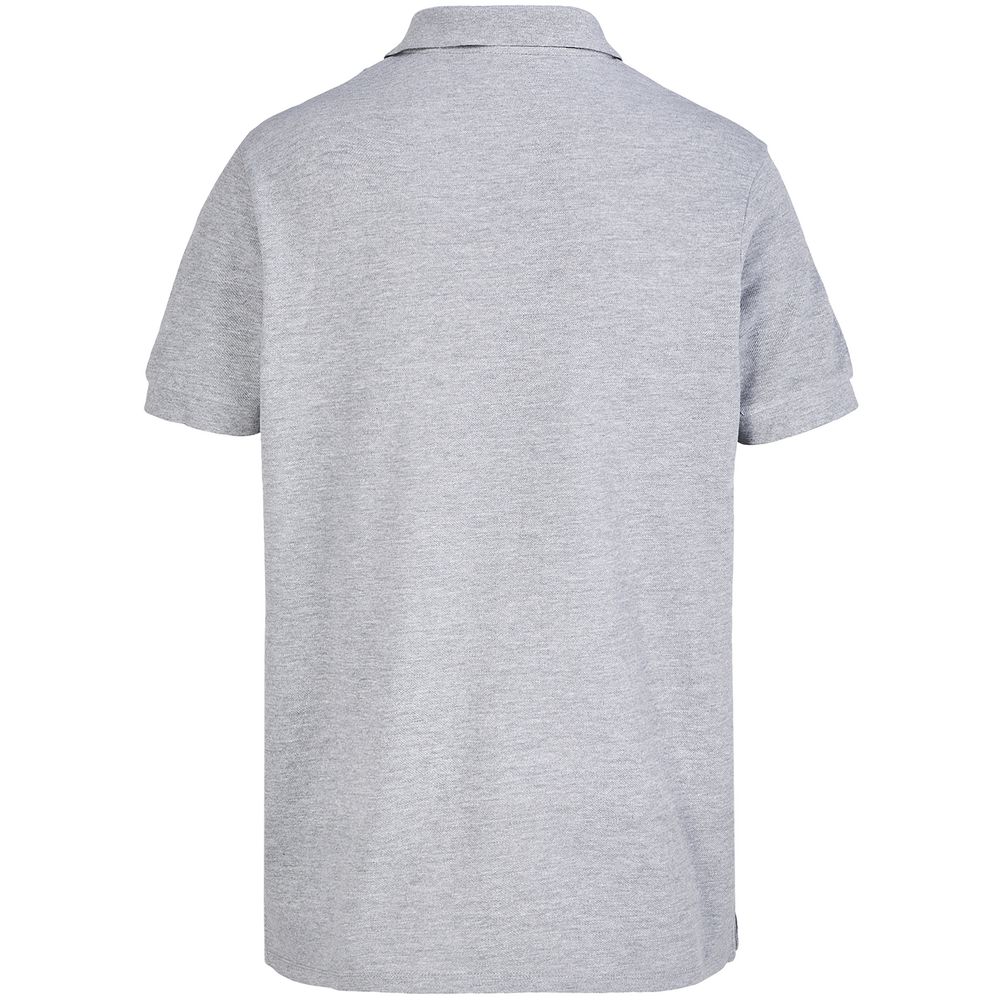 Рубашка поло унисекс Pacific, серый меланж — изображение 2