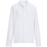 Рубашка поло унисекс с длинным рукавом Pacific LSL, белая