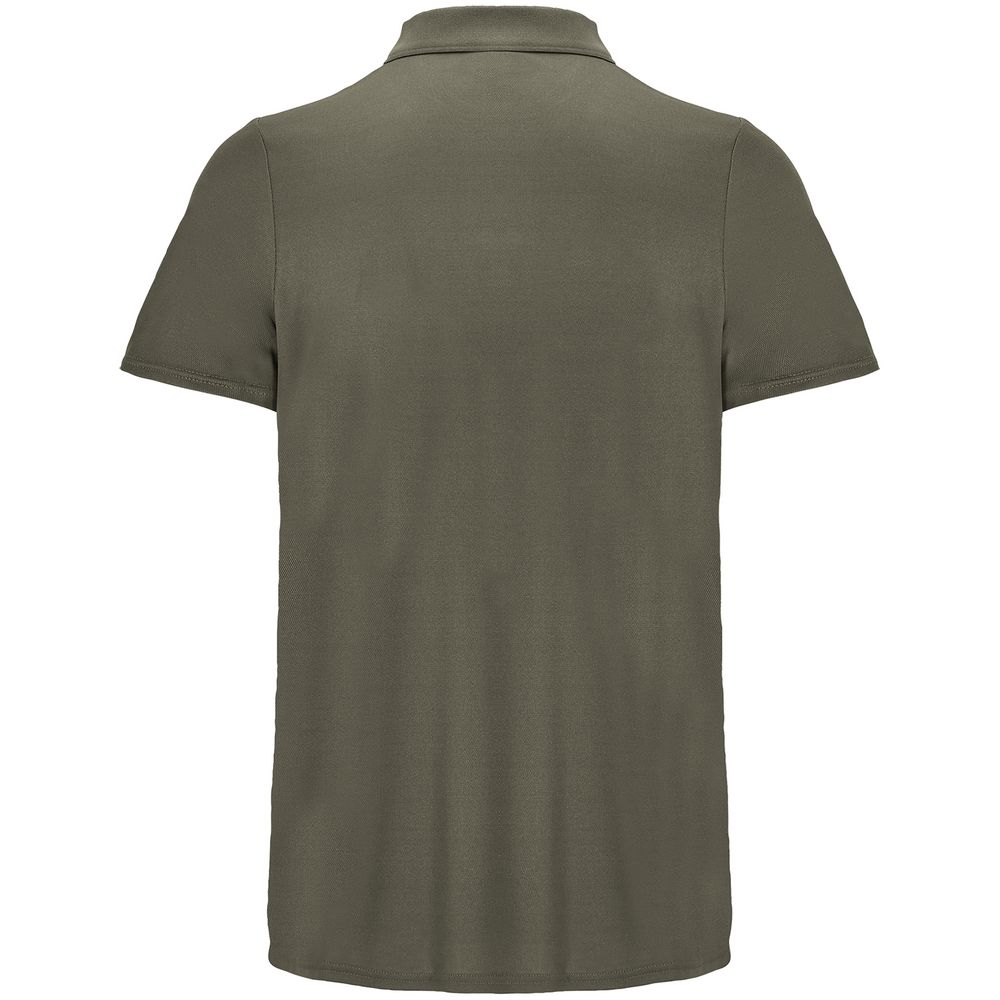 Рубашка поло унисекс Pitcher, темный хаки — изображение 2