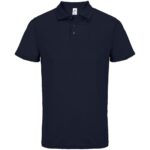 Рубашка поло унисекс Pitcher, кобальт (темно-синяя)