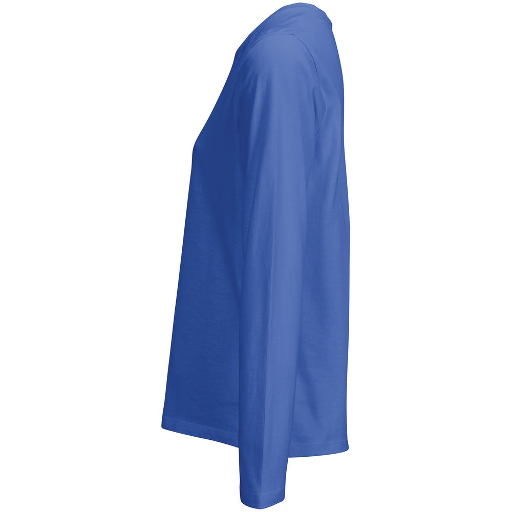 Футболка с длинным рукавом женская Monarch Women, ярко-синяя — изображение 3