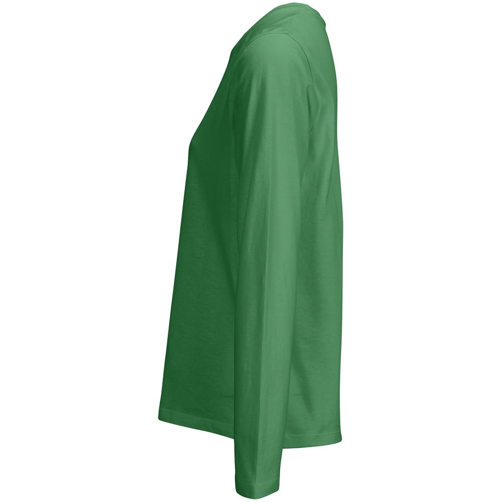 Футболка с длинным рукавом женская Monarch Women, ярко-зеленая — изображение 3