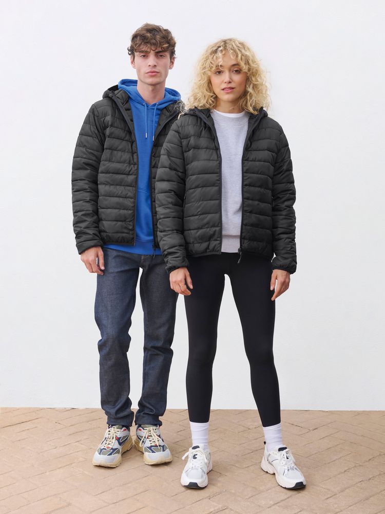 Куртка с капюшоном мужская Stream Men, черная — изображение 5