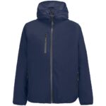 Куртка софтшелл с капюшоном мужская Falcon Men, синяя