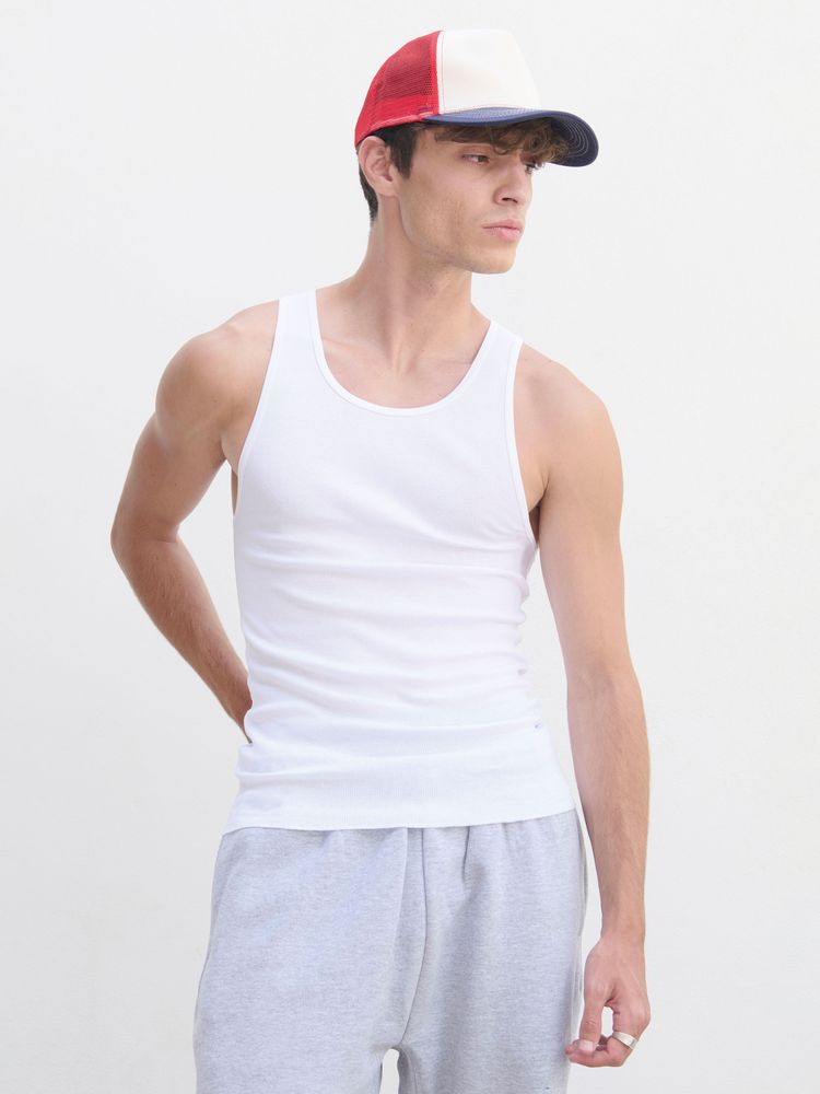 Майка унисекс Pablo, белая — изображение 5