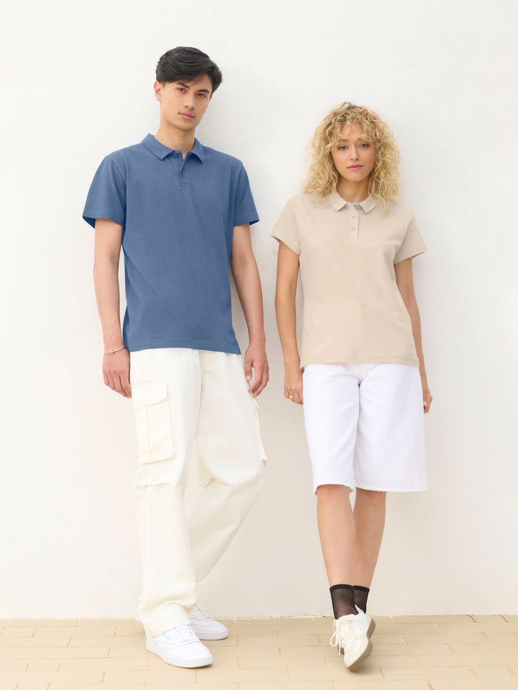 Рубашка поло женская Pulse Women, молочно-белая — изображение 6