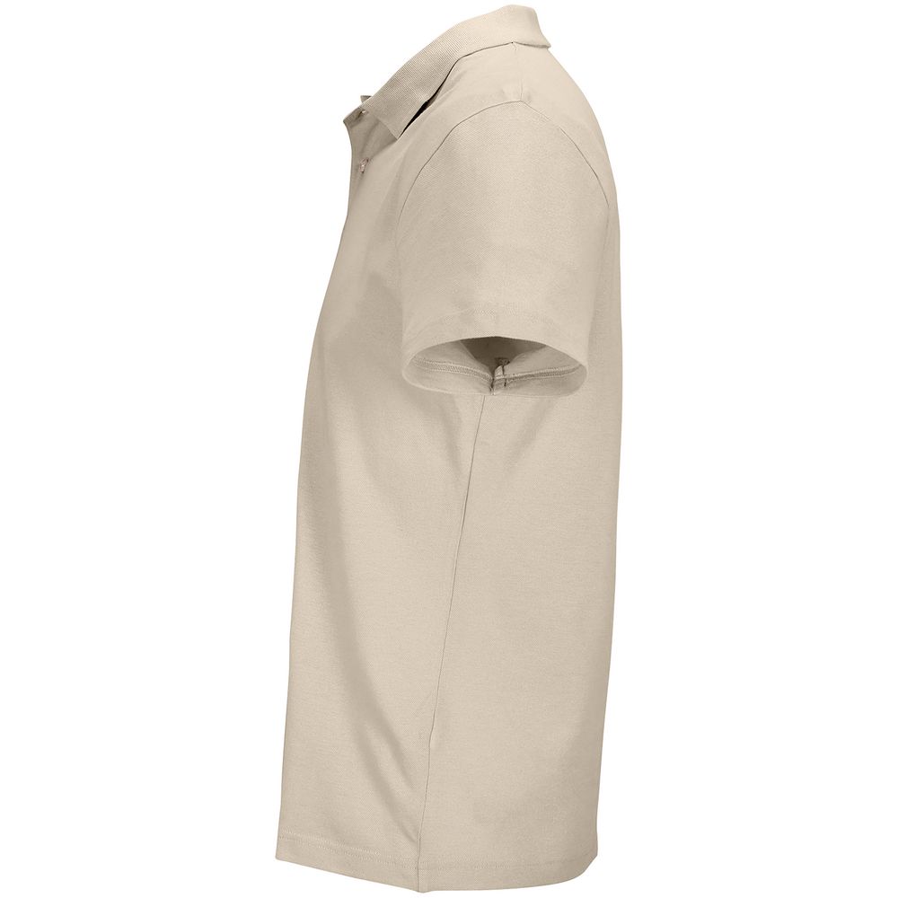 Рубашка поло женская Pulse Women, бежевая (льняная) — изображение 3