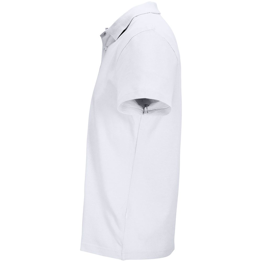 Рубашка поло унисекс Pulse, белая — изображение 3