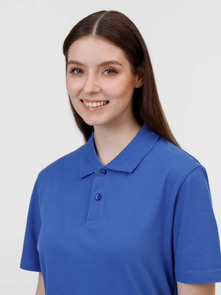 Рубашка поло унисекс Pulse, ярко-синяя (royal) — изображение 9