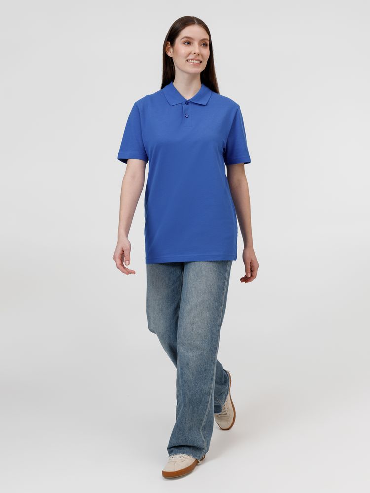 Рубашка поло унисекс Pulse, ярко-синяя (royal) — изображение 11