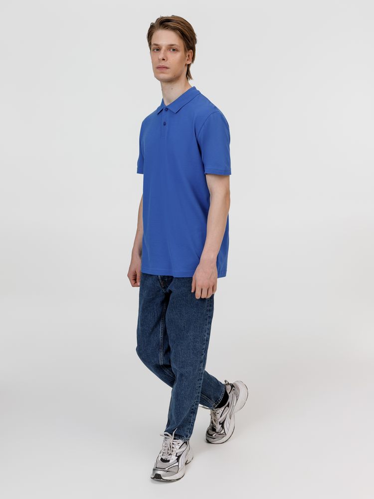 Рубашка поло унисекс Pulse, ярко-синяя (royal) — изображение 7