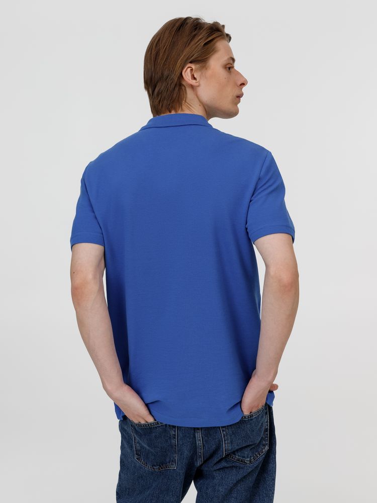 Рубашка поло унисекс Pulse, ярко-синяя (royal) — изображение 6
