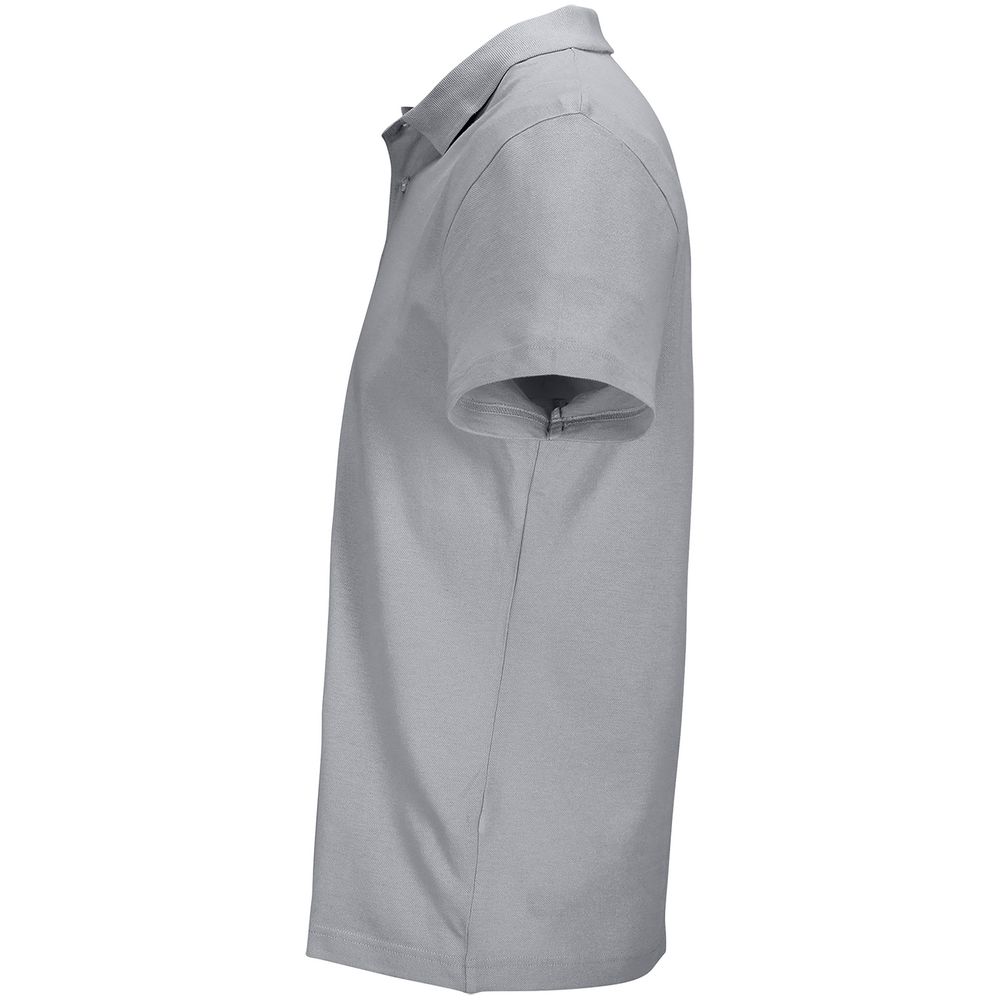 Рубашка поло унисекс Pulse, серая — изображение 3