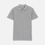 Рубашка поло унисекс Pulse, серый меланж