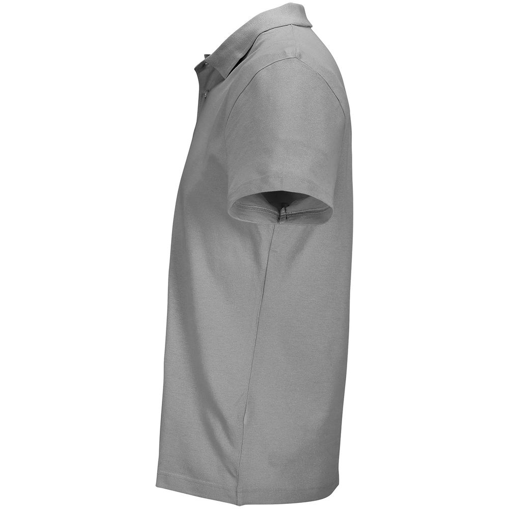 Рубашка поло унисекс Pulse, серый меланж — изображение 3