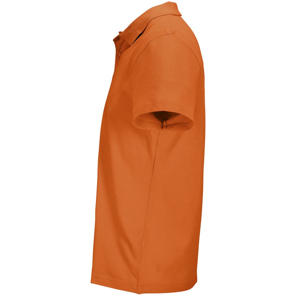 Рубашка поло унисекс Pulse, оранжевая — изображение 3