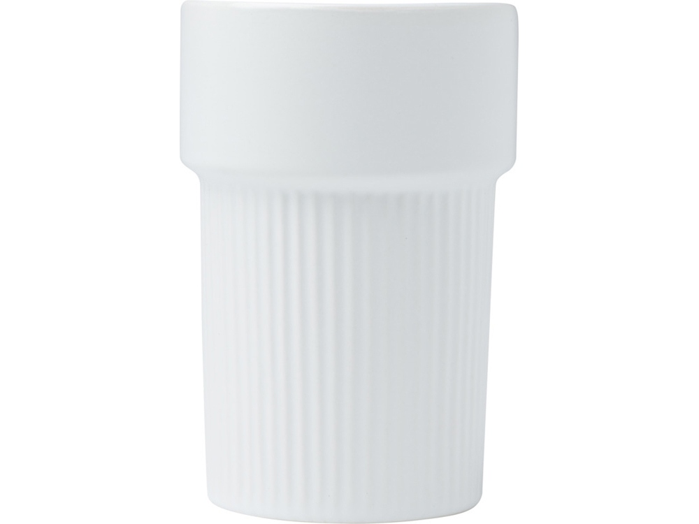 Fika стакан 340 мл с бамбуковым чехлом - Белый — изображение 2