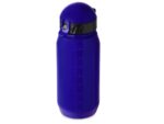 Бутылка для воды с трубочкой Little, 400 мл, синий