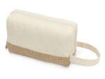 Косметичка Jute с ручкой из хлопка и джута, натуральный