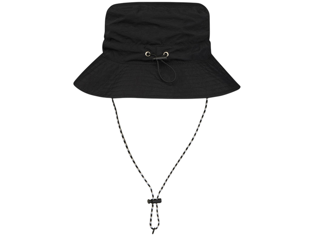 Панама Hatch складная - Сплошной черный — изображение 3