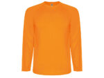 Футболка Montecarlo  мужская с длинным рукавом, неоновый оранжевый