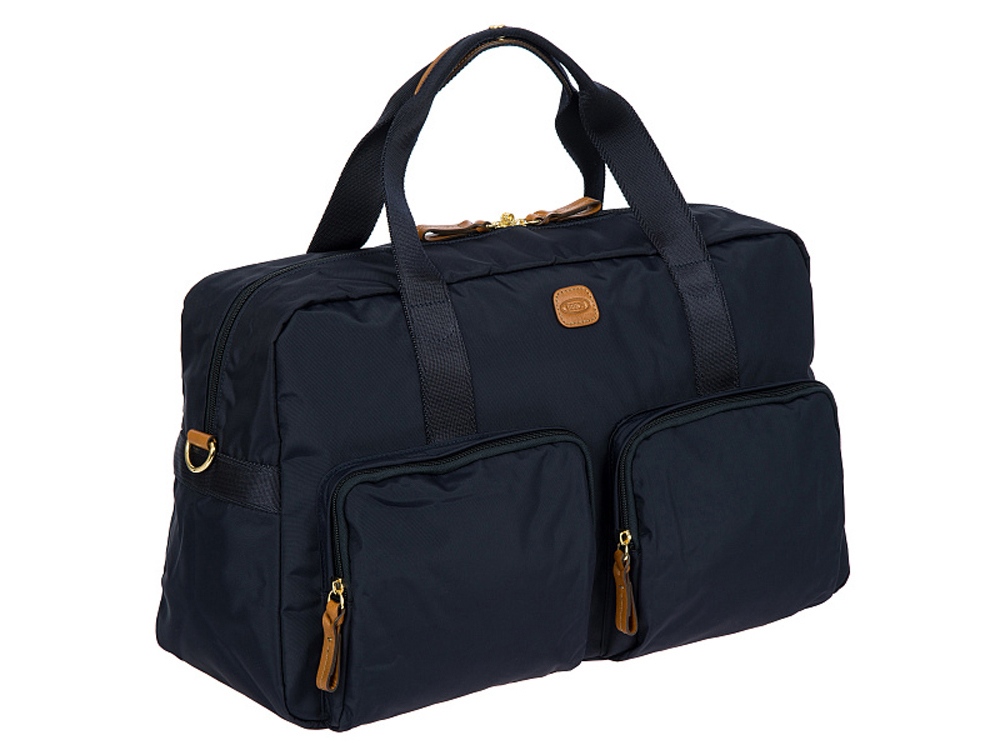 Сумка дорожная BRIC'S, X-COLLECTION, 24л, синий — изображение 2