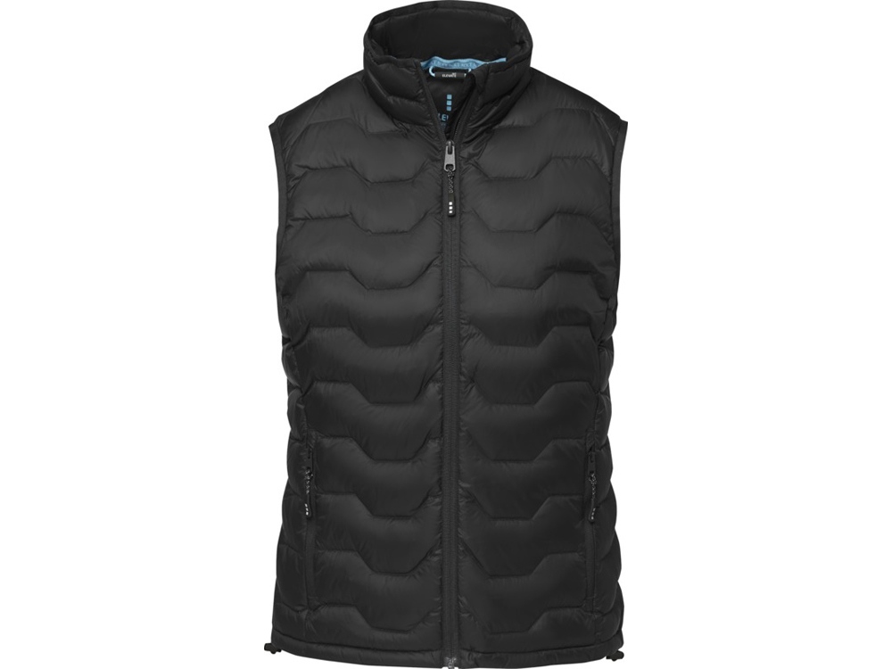 Женская утепленная телогрейка Epidote из материалов, переработанных по стандарту GRS - сплошной черный — изображение 2