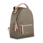Рюкзак женский BUGATTI Ella, оливковый, полиуретан, 24х11,5х28 см