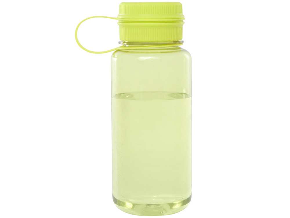 Спортивная бутылка Ryder из переработанного ПЭТ-пластика объемом 900 мл с многофункциональной крышкой, сертифицированная RCS - Лайм — изображение 3