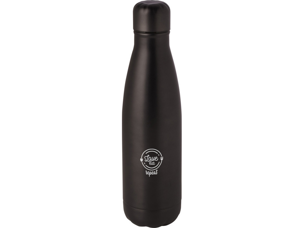 Бутылка Cove из переработанной нержавеющей стали, с вакуумной изоляцией, 500мл - Титановый — изображение 5