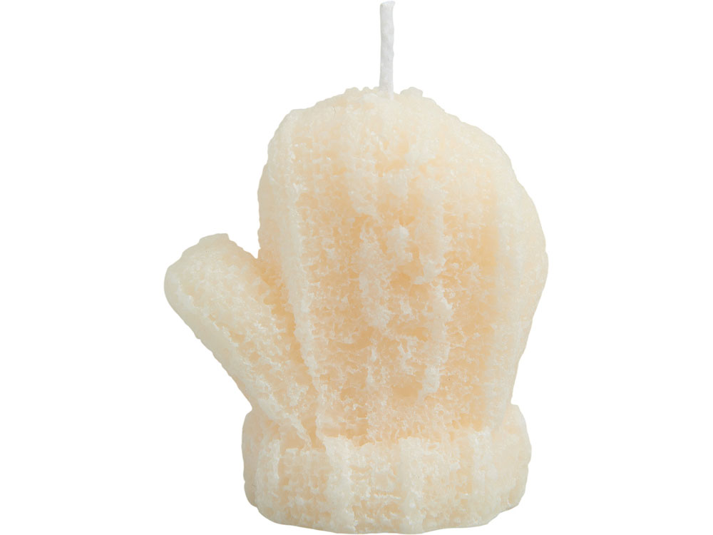 Свеча Рукавичка, молочный — изображение 2