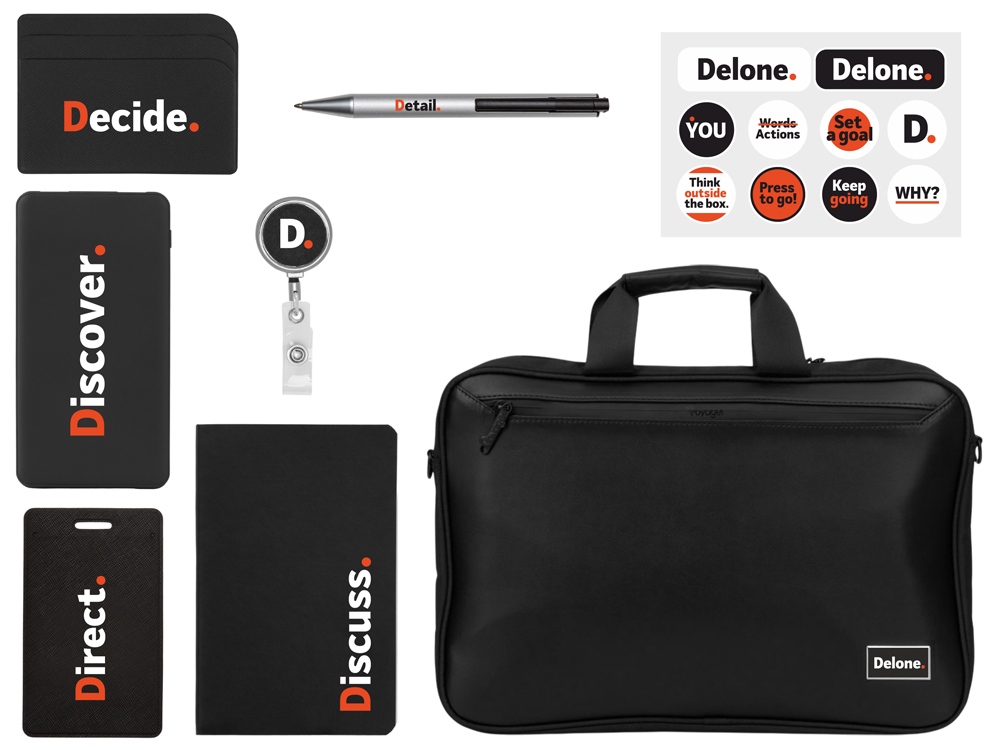 Welcome pack Swift start, черный с нанесением