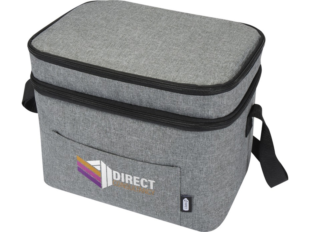 Tundra сумка-холодильник из переработанного РЕТ-пластика, сертиф. согласно GRS - Серый яркий — изображение 6