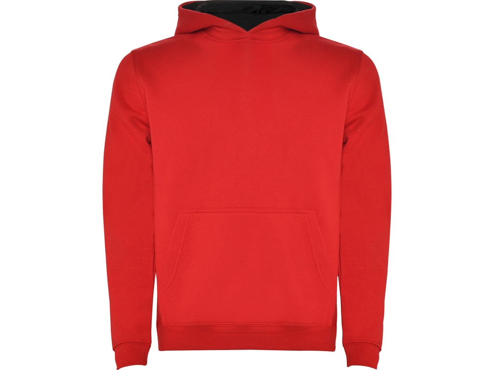 Толстовка с капюшоном Urban детская, красный/черный