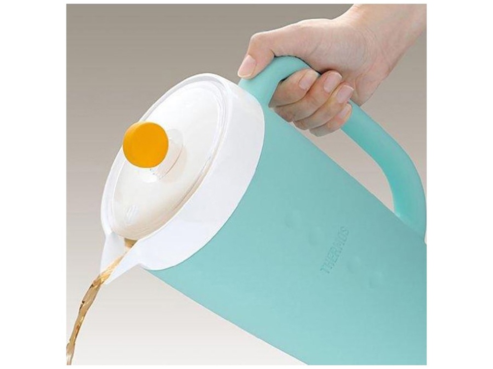 Термос-кувшин с двойными стенками из пластмассы тм THERMOS TPG-1500 1,5L — изображение 3