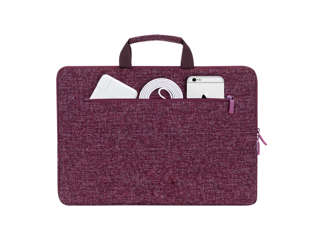 RIVACASE 7913 burgundy red чехол для ноутбука 13.3 — изображение 3