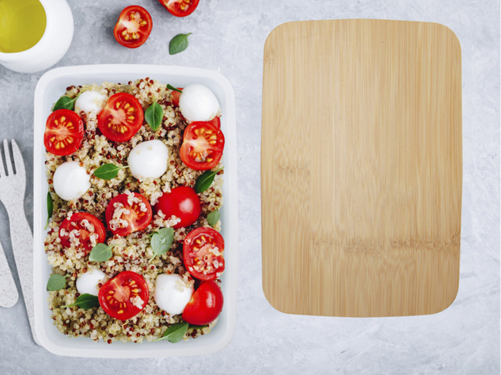 Mangi Ланч-бокс 750 мл - Белый — изображение 5