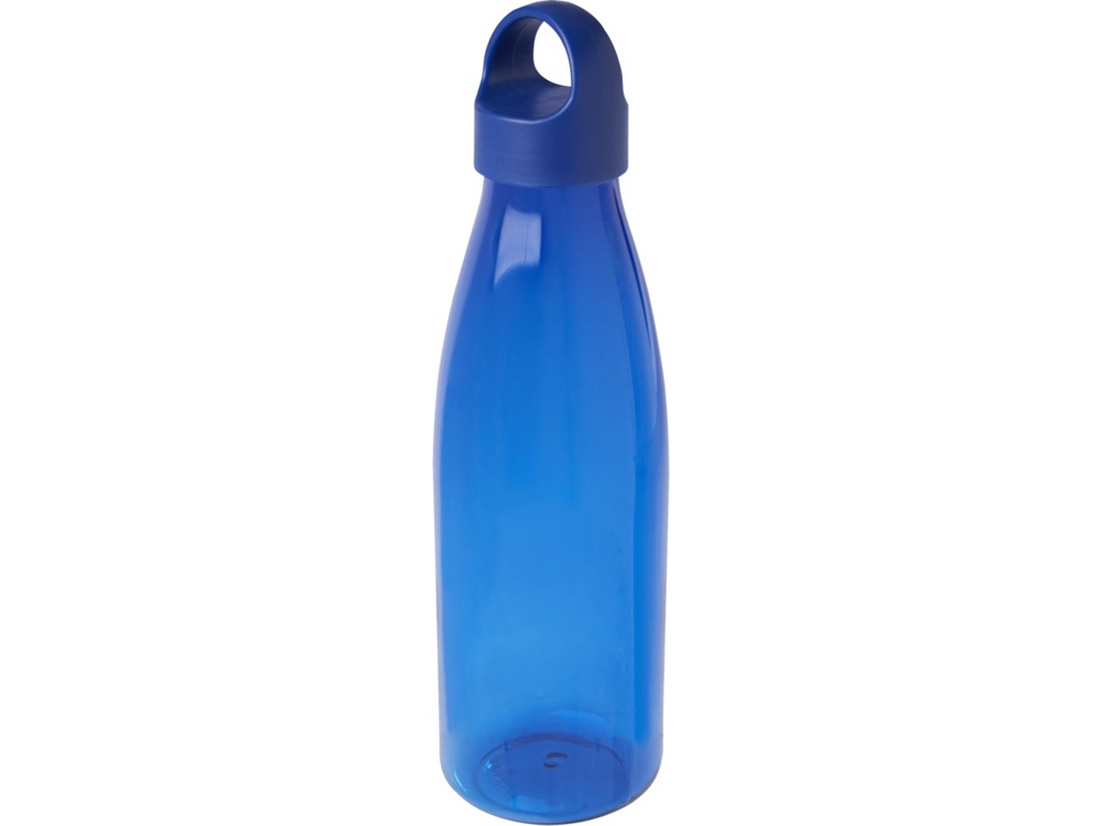 Bergen бутылка для воды объемом 800 мл из переработанной пластмассы, ярко-синий — изображение 3