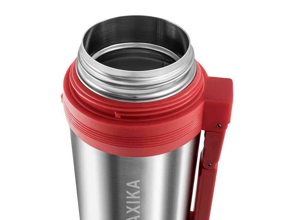 Термос универсальный (для еды и напитков) Relaxika 201, 1200 мл, стальной — изображение 8