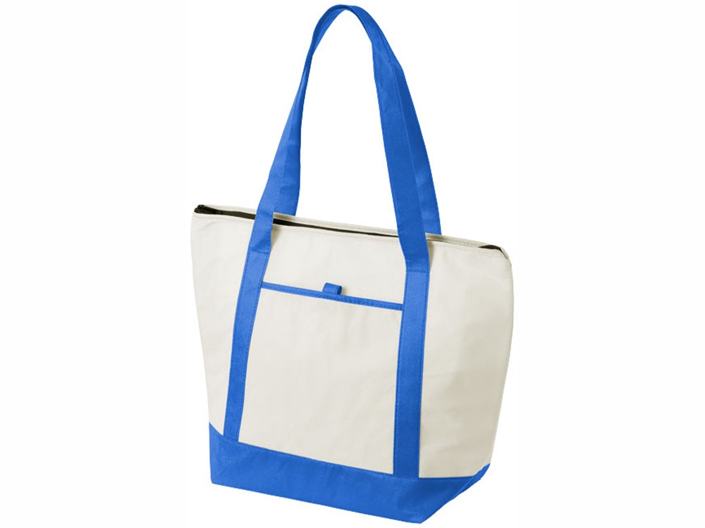 Сумка-холодильник Lighthouse, натуральный/синий — изображение 2