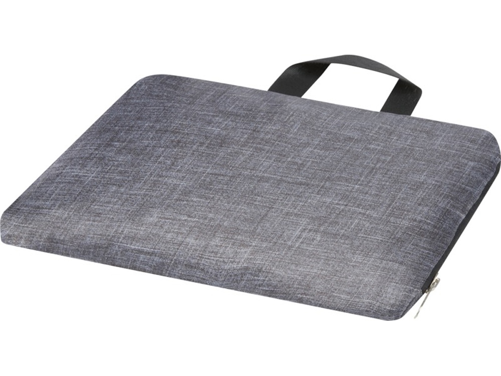 Складная сумка со шнурком Ash из переработанных материалов, соответствующих стандарту GRS, объемом 7 л, черный — изображение 5