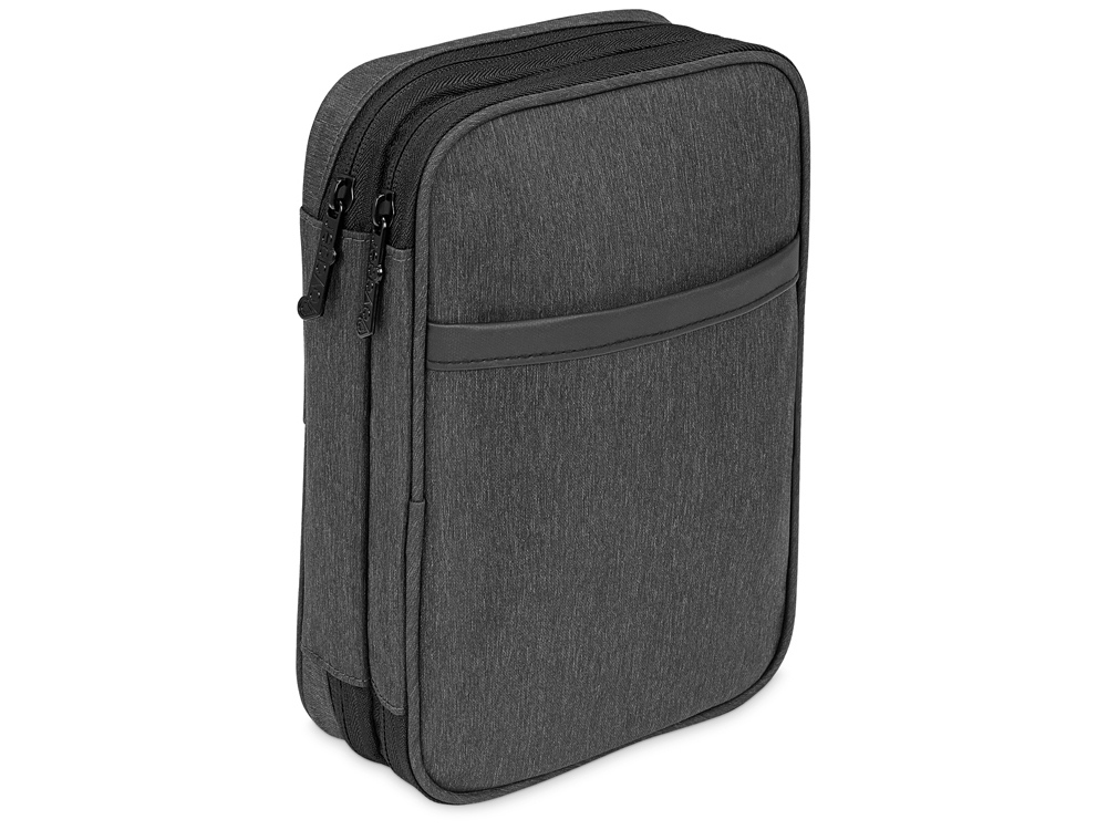 Органайзер для электроники District, темно-серый — изображение 3