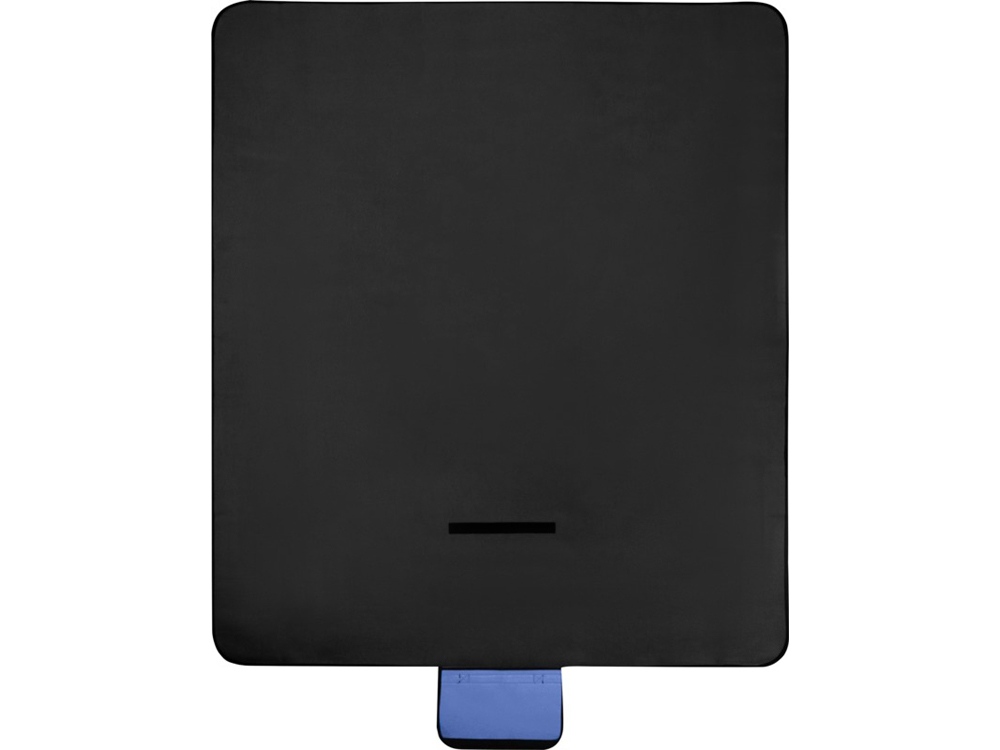 Покрывало для пикника Salvie из переработанной пластмассы пластика, синий — изображение 3