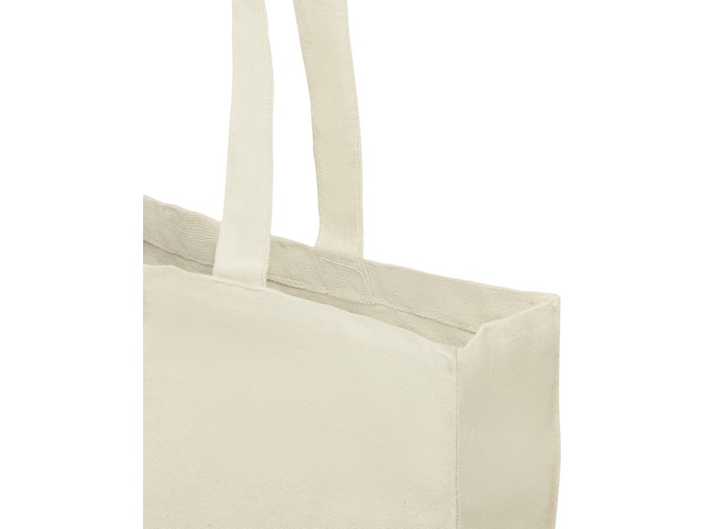 Odessa эко-сумка из переработанных материалов 220 г/м² - Натуральный — изображение 4
