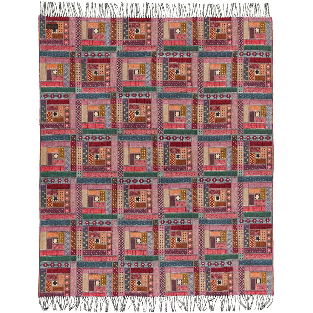 Плед Baltimora, бордовый — изображение 5