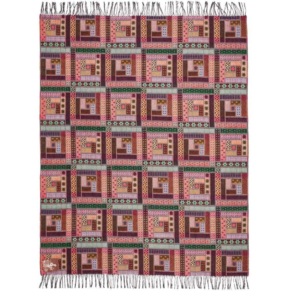 Плед Baltimora, бордовый — изображение 6